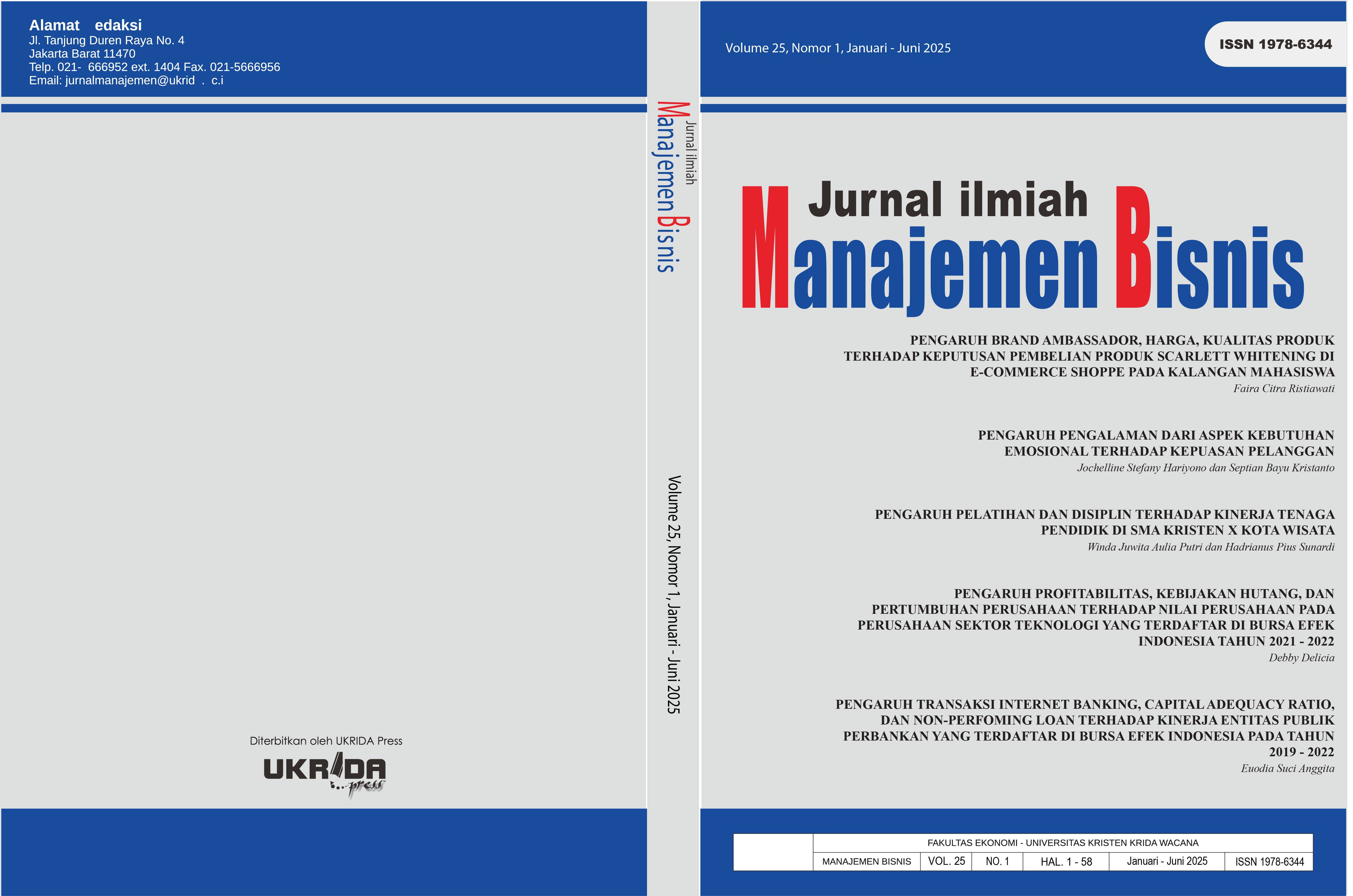 					View Vol. 25 No. 1: JANUARI - JUNI 2025
				