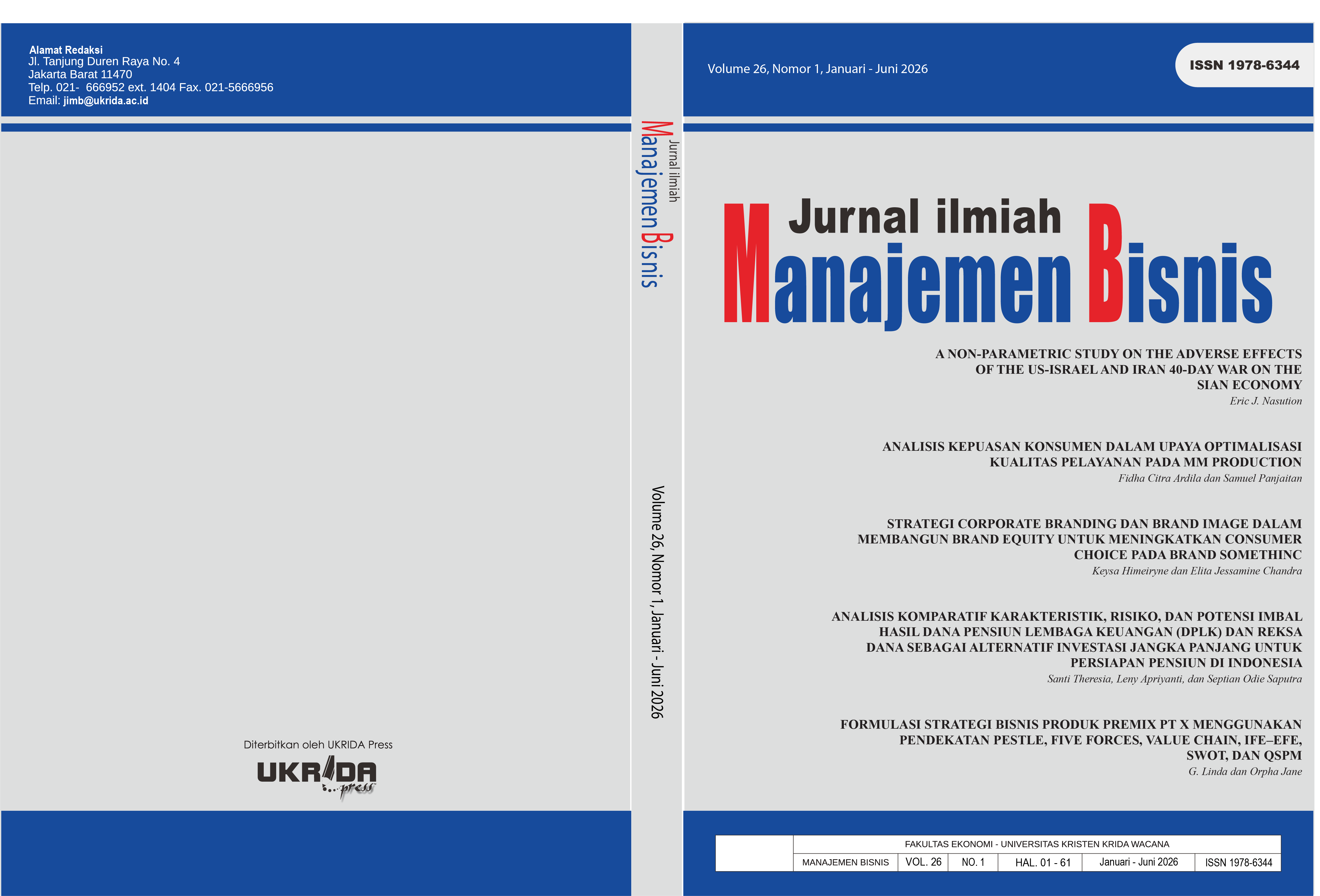 					View Vol. 26 No. 1: JANUARI - JUNI 2026
				