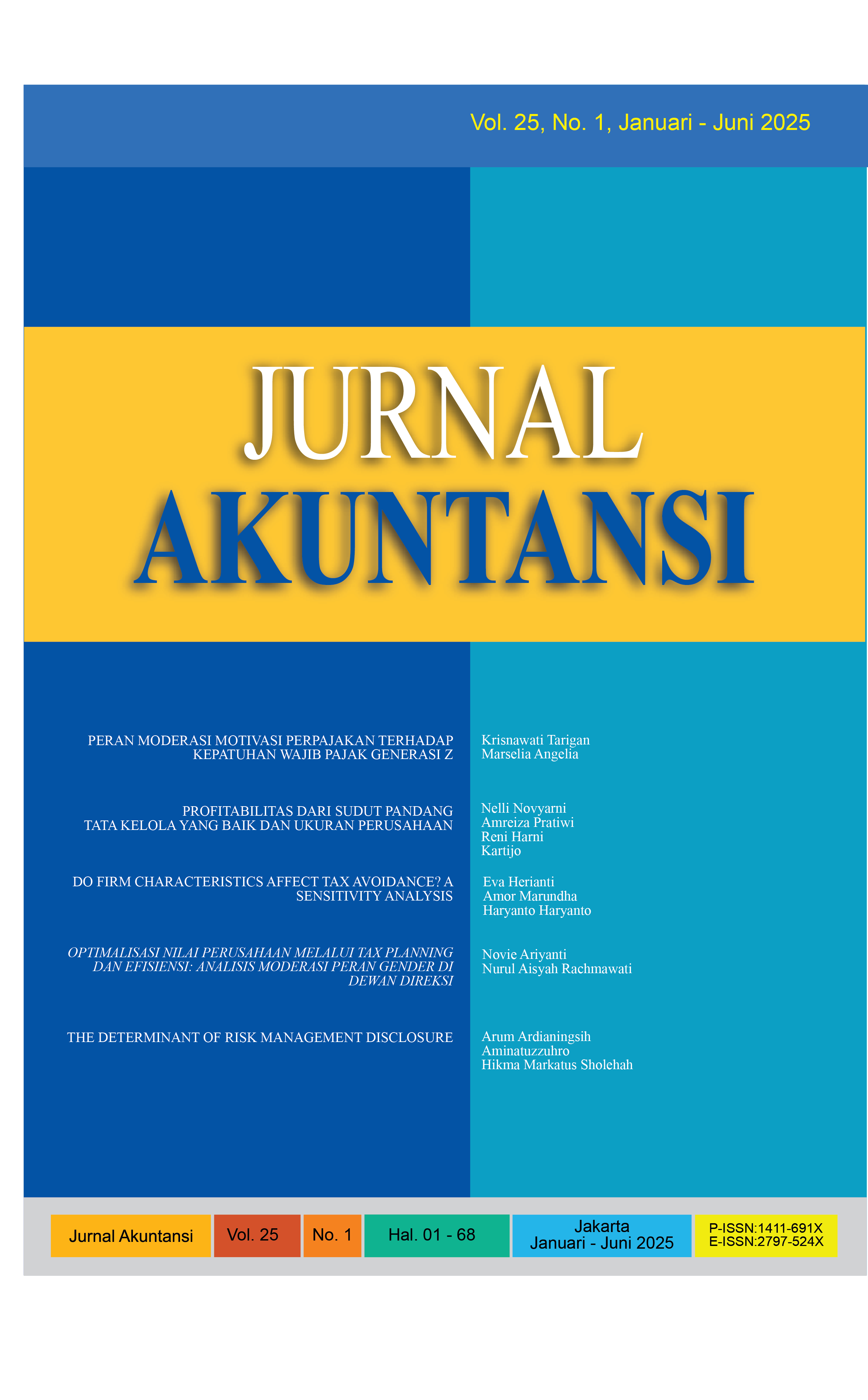 					View Vol. 25, No. 1, Januari - Juni 2025
				